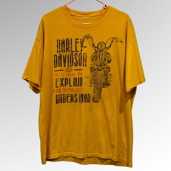 Harley Davidson Stone Mountain Harley T-Shirt Men’s Sz‎ Large - Picture 1 of 4